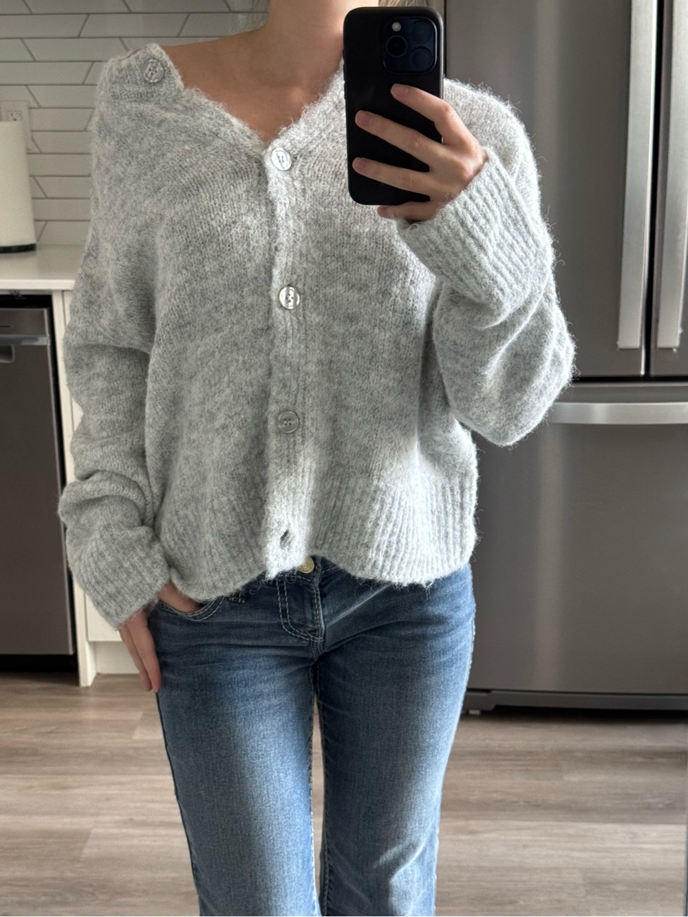 Oversized cardigan